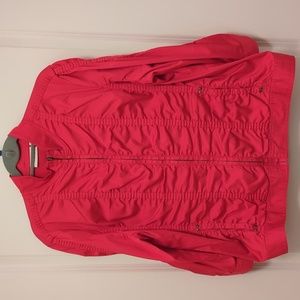 Chico's lightweight jacket hot pink 3